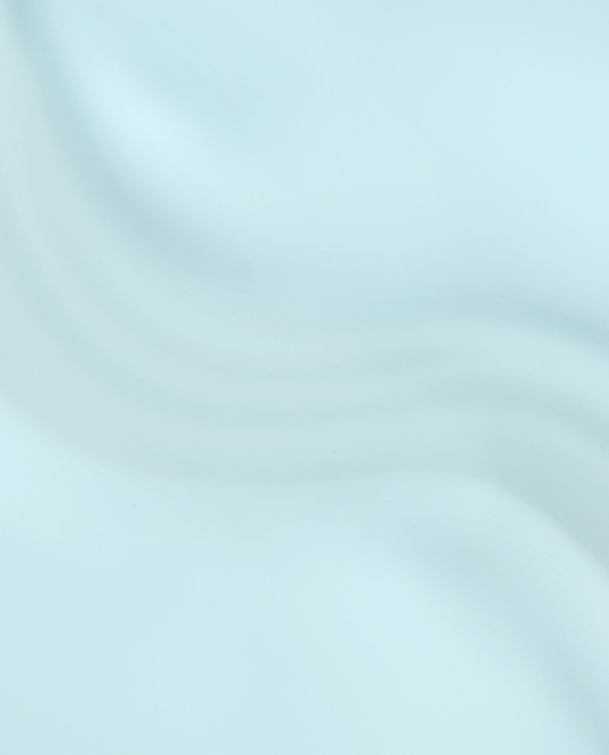 OPI Baby Blue Me Away RapiDry nail lacquer appears as a smooth pale baby blue color swatch with a glossy, softly marbled finish on a full-frame background.