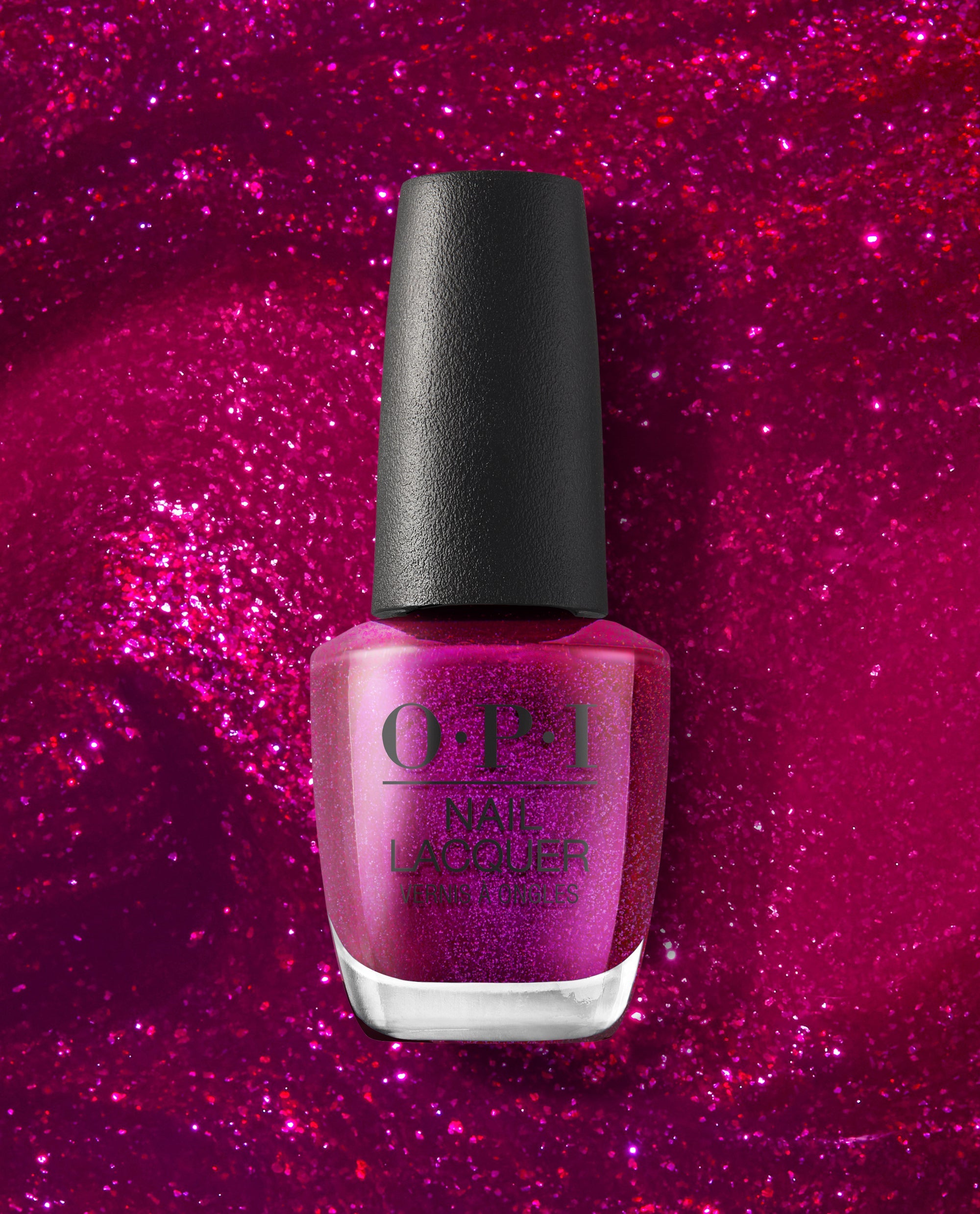 Berry and Bright Red Nail Polish