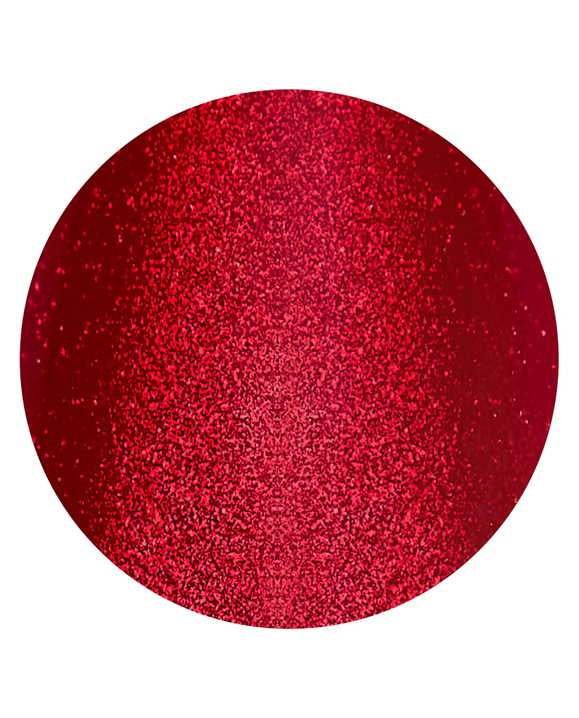 Big Apple Chrome On Point nail color swatch displays a shimmering deep red chrome finish with fine glitter, an OPI fall nail colors shade on a clean white background.