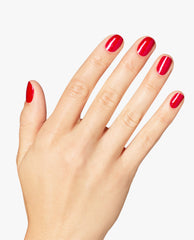 Big Apple Energy Shimmery Red Nail Polish Mani