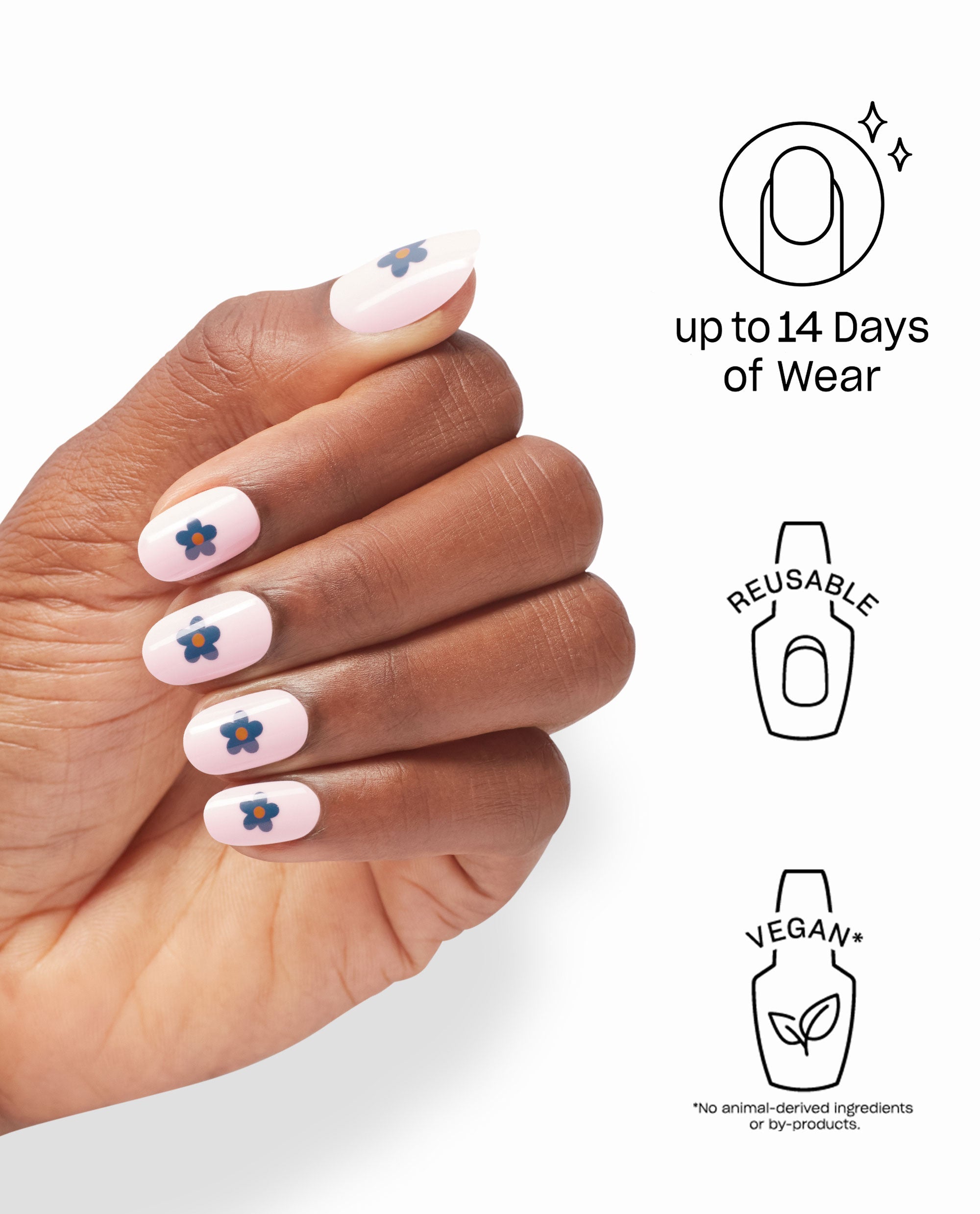 Blossom Sauce Press-on Nails Benefits