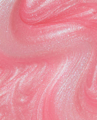 Blush of Power Light Pink Iridescent Quick-Dry Nail Polish Swatch