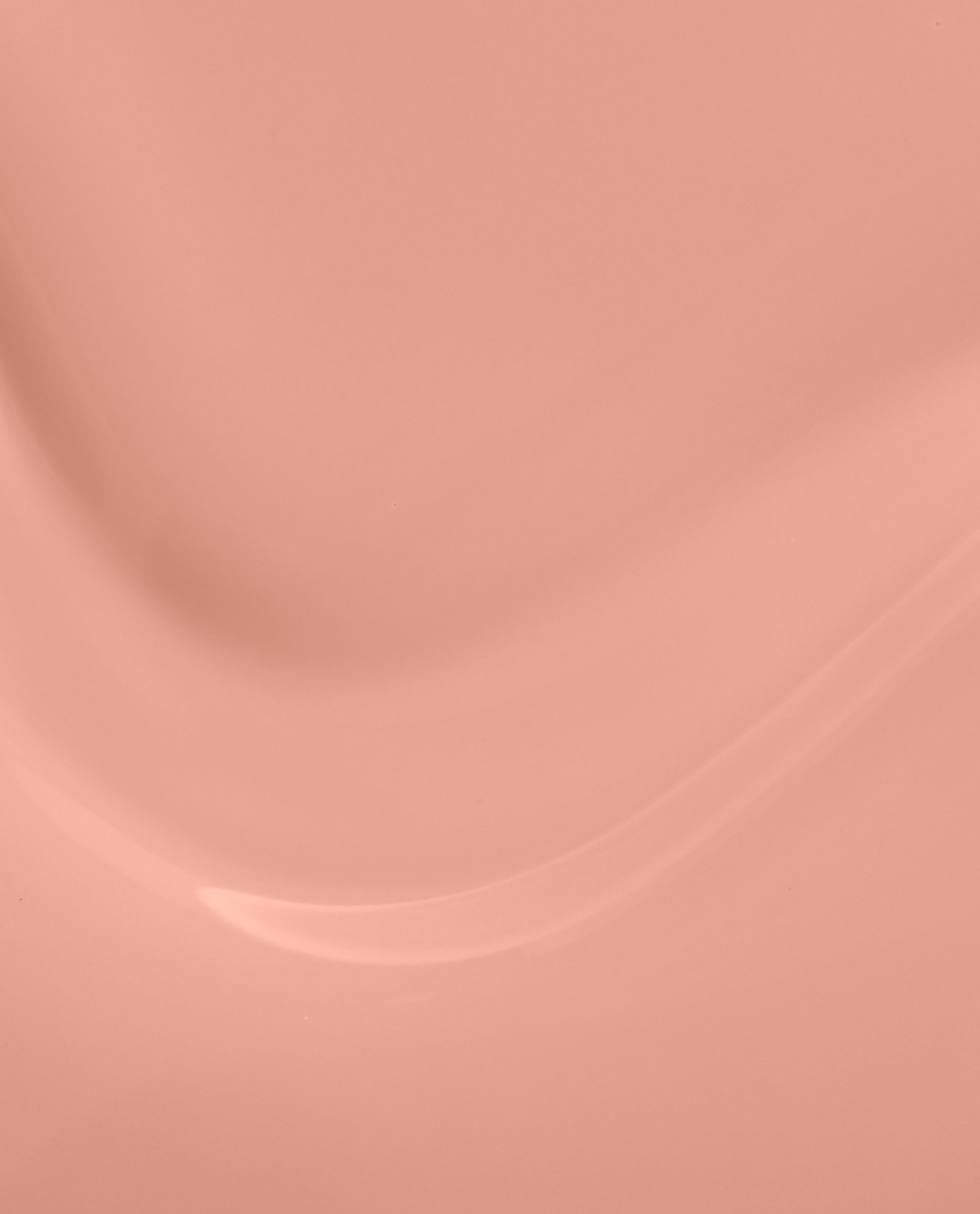 Boots in Barcelona OPI Infinite Shine nail polish swatch showing a glossy warm peachy coral shade, a soft option for fall nail colors.