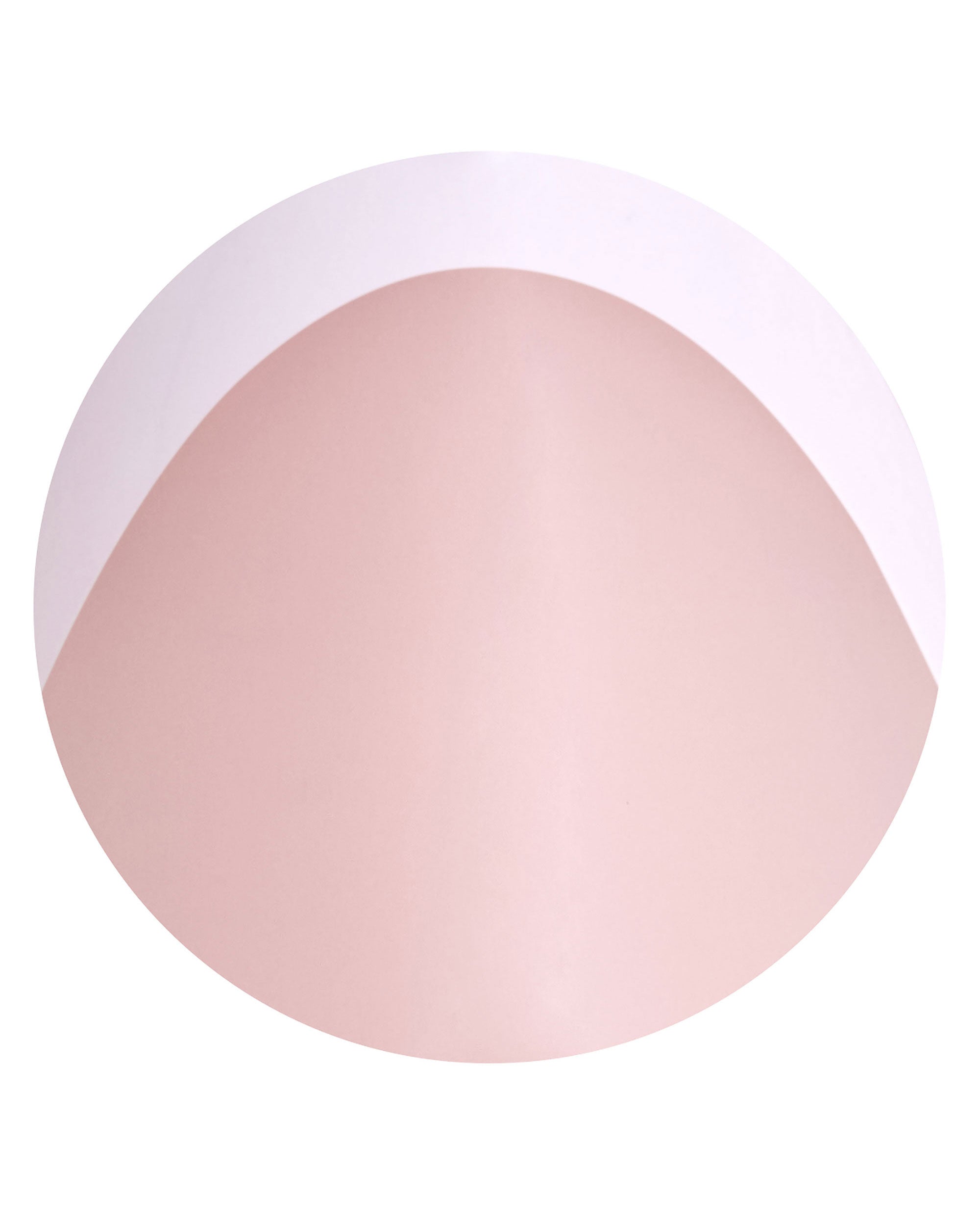 Bride or Die On Point artificial nail displays a sheer blush pink finish with a soft pale French tip, shown in close-up on a white background as a subtle OPI fall nail color.