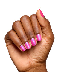 Brighter Daze Ahead Bright Pink Shimmer Long Lasting Nail Polish Mani