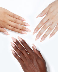 OPI Bubble Bath - Long Nude Press-on Nails Mani