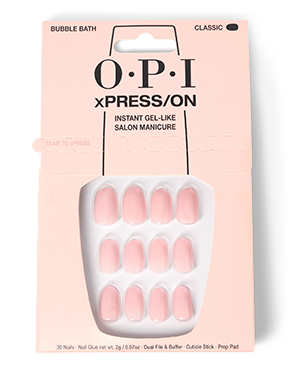 OPI Bubble Bath - Short Nude Press-on Nails -pack_shot
