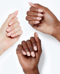 OPI Bubble Bath - Short Nude Press-on Nails Mani