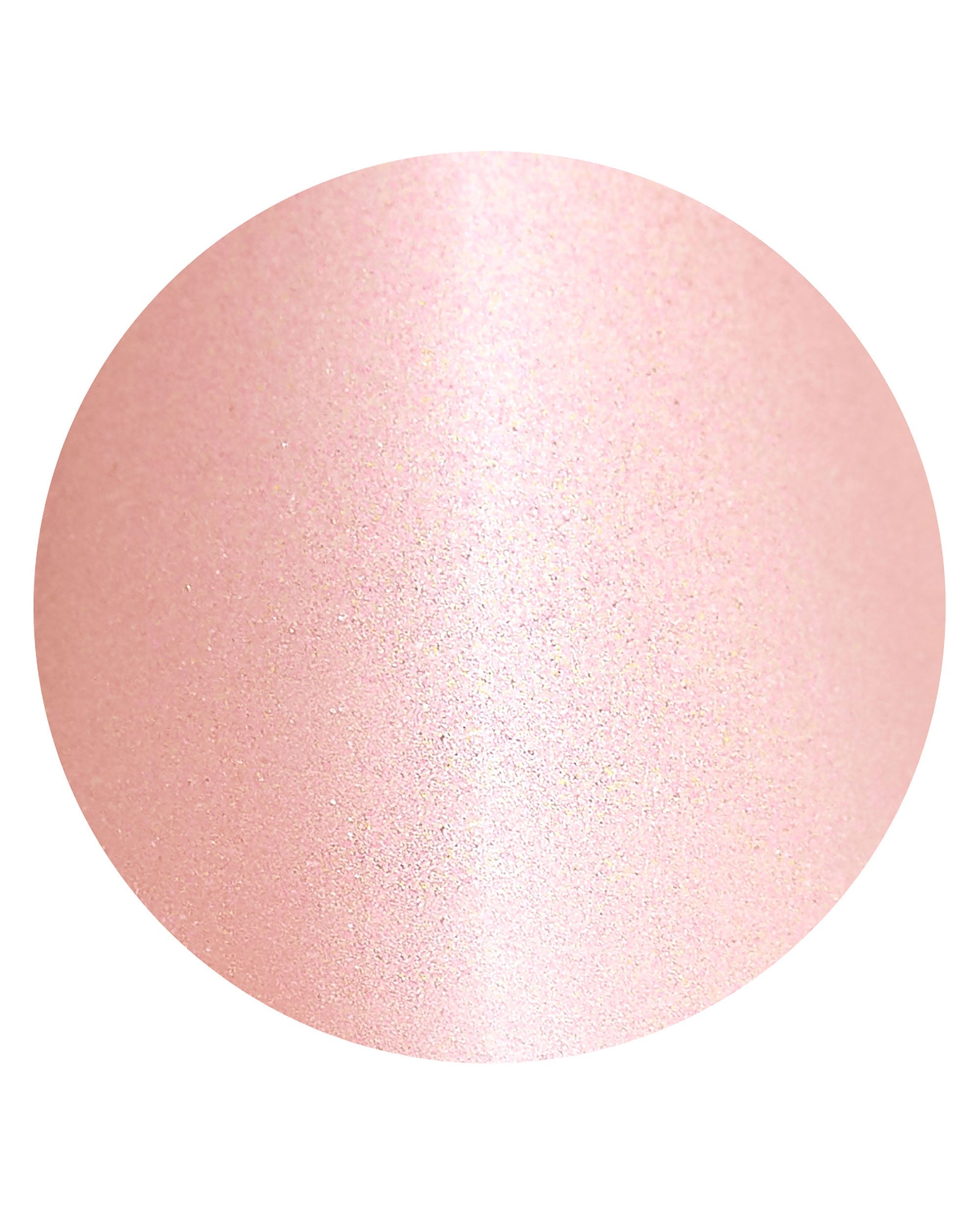 Bubbly Behavior On Point artificial nail color swatch shows a soft blush pink shimmer finish with fine pearlescent sparkle on a white background, ideal among subtle OPI fall nail colors.