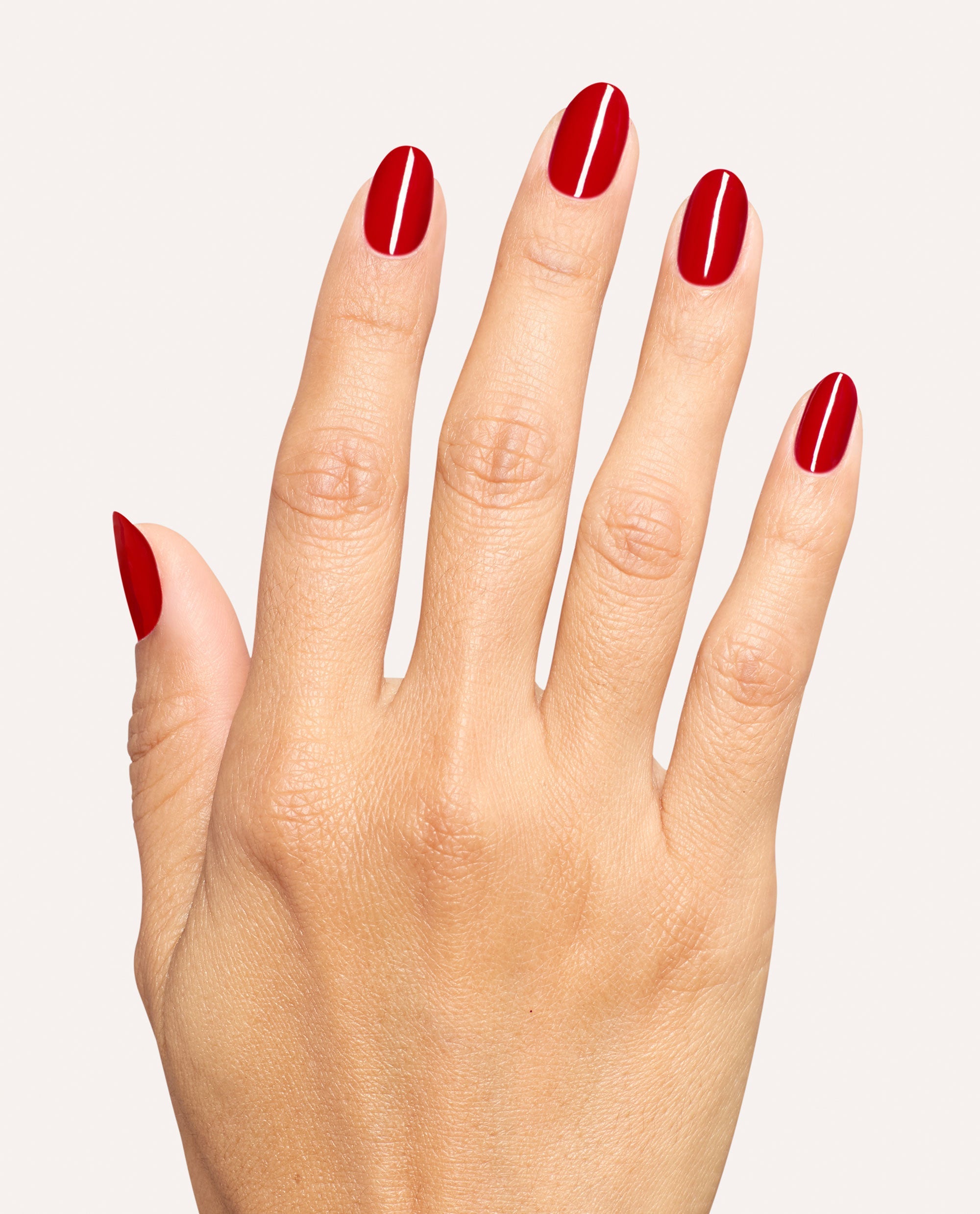 Cape it Real Bold Red Nail Polish Mani