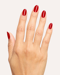 Cape it Real Bold Red Nail Polish Mani