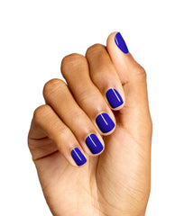Catch a Wave of Happiness Royal Blue Nail Dip Powder Mani