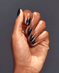 OPI Cave the Way Gray Dipping Powder GIF