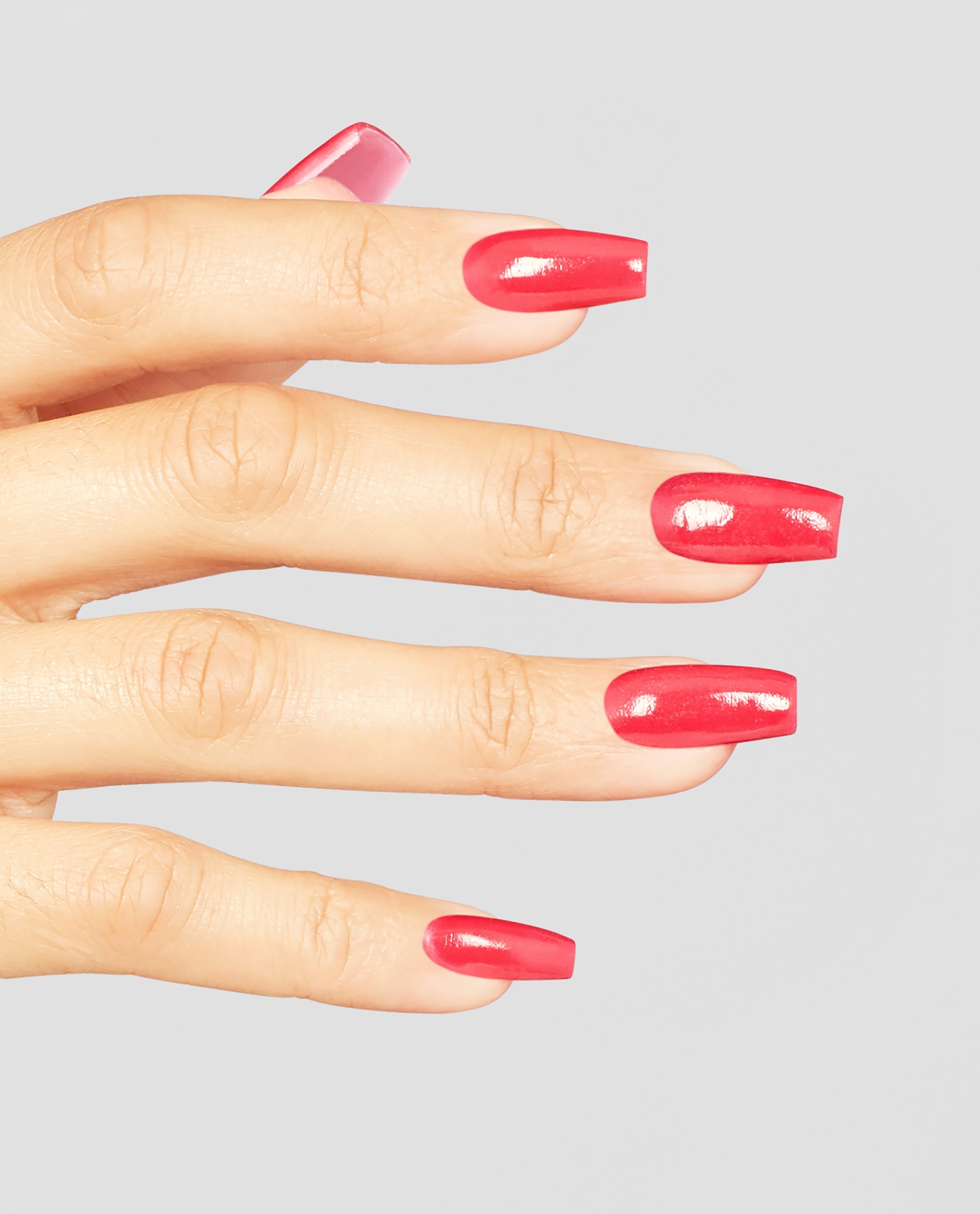 OPI Charged Up Cherry Pink Dipping Powder Mani