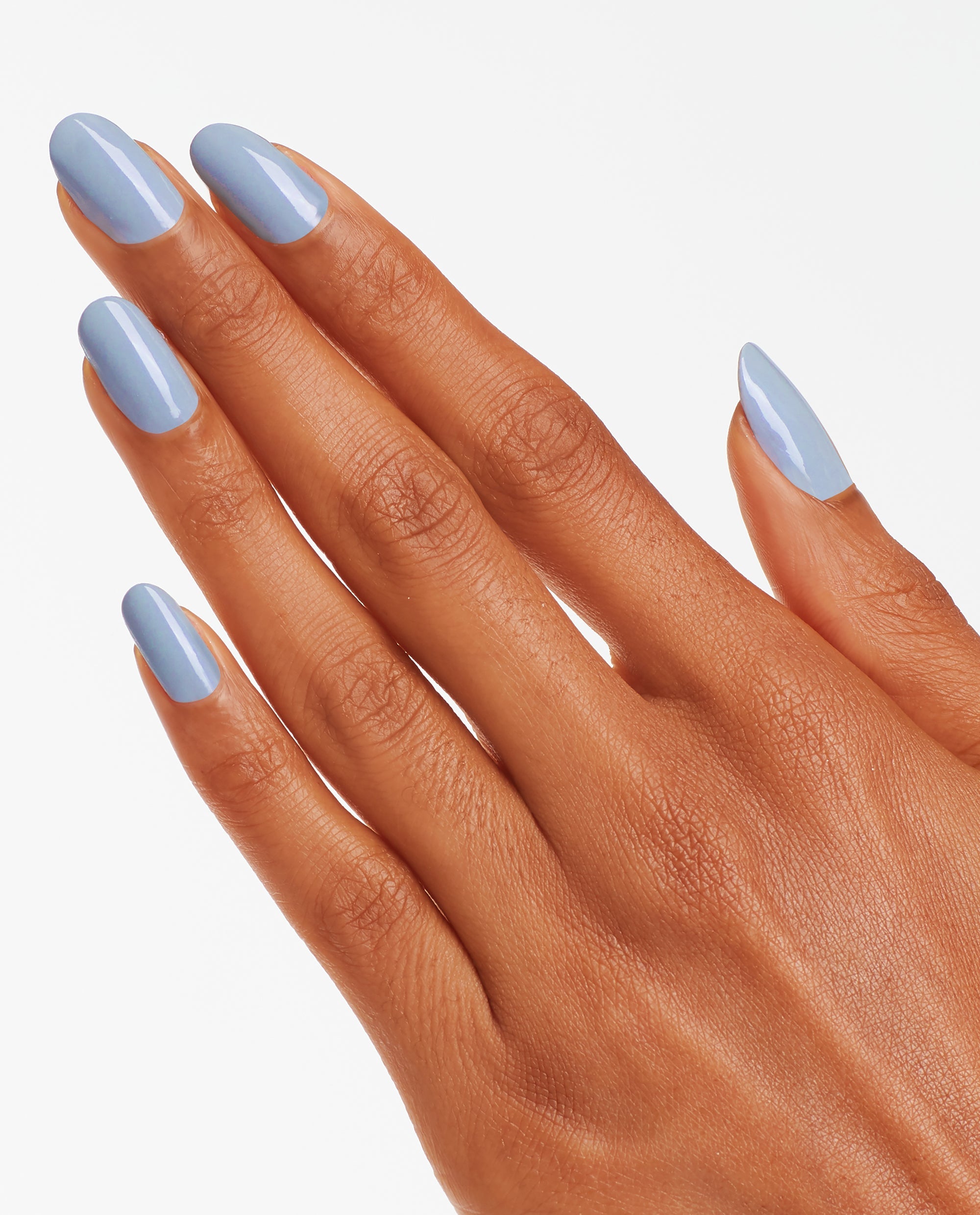 OPI Check Out the Old Geysirs Blue Nail Polish Mani