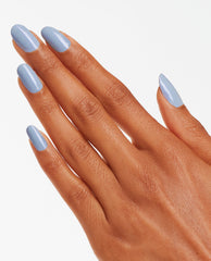 OPI Check Out the Old Geysirs Blue Nail Polish Mani