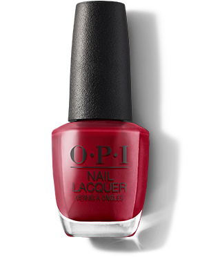 OPI Chick Flick Cherry Red Nail Polish -pack_shot