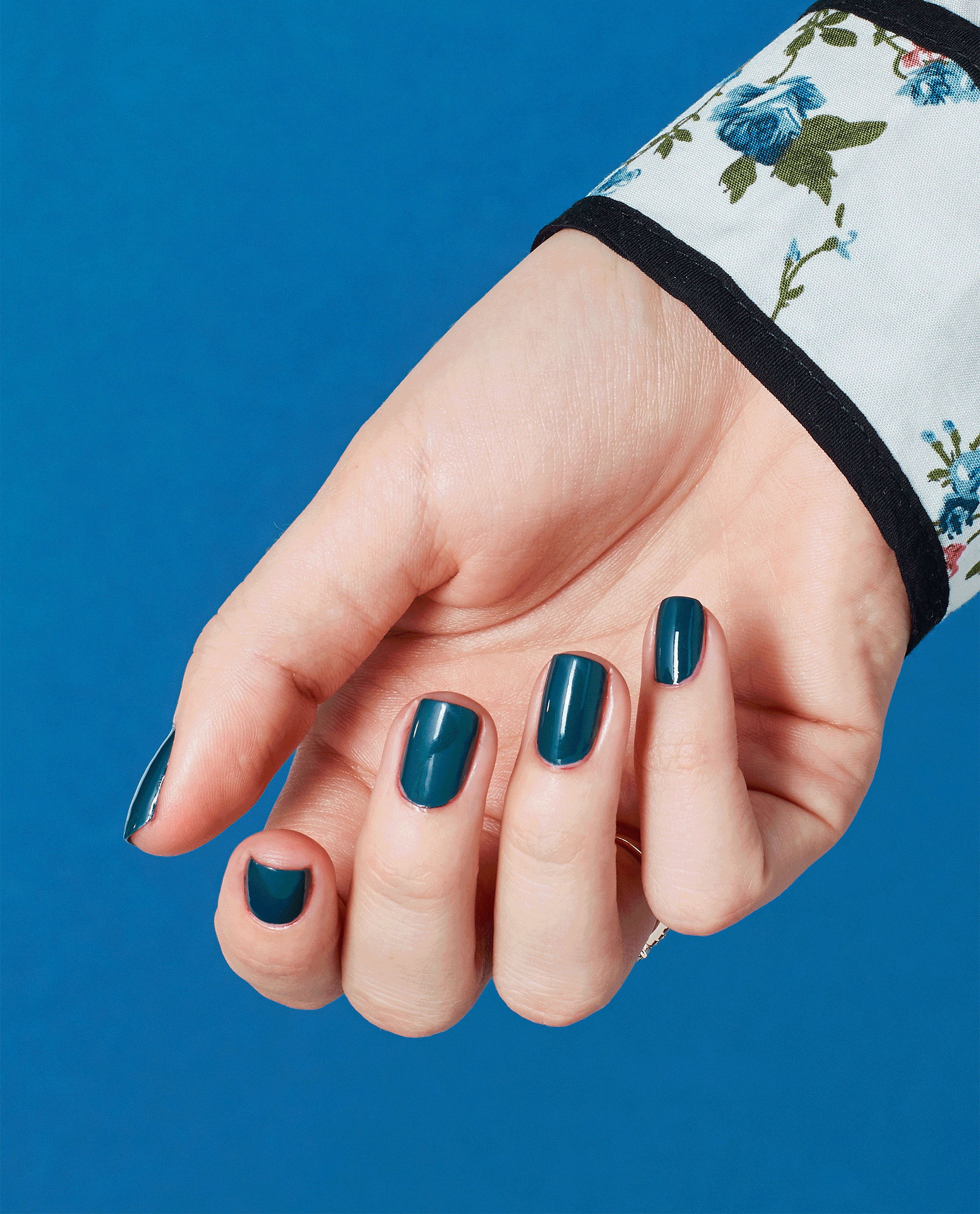 OPI CIA = Color is Awesome Blue Dipping Powder GIF