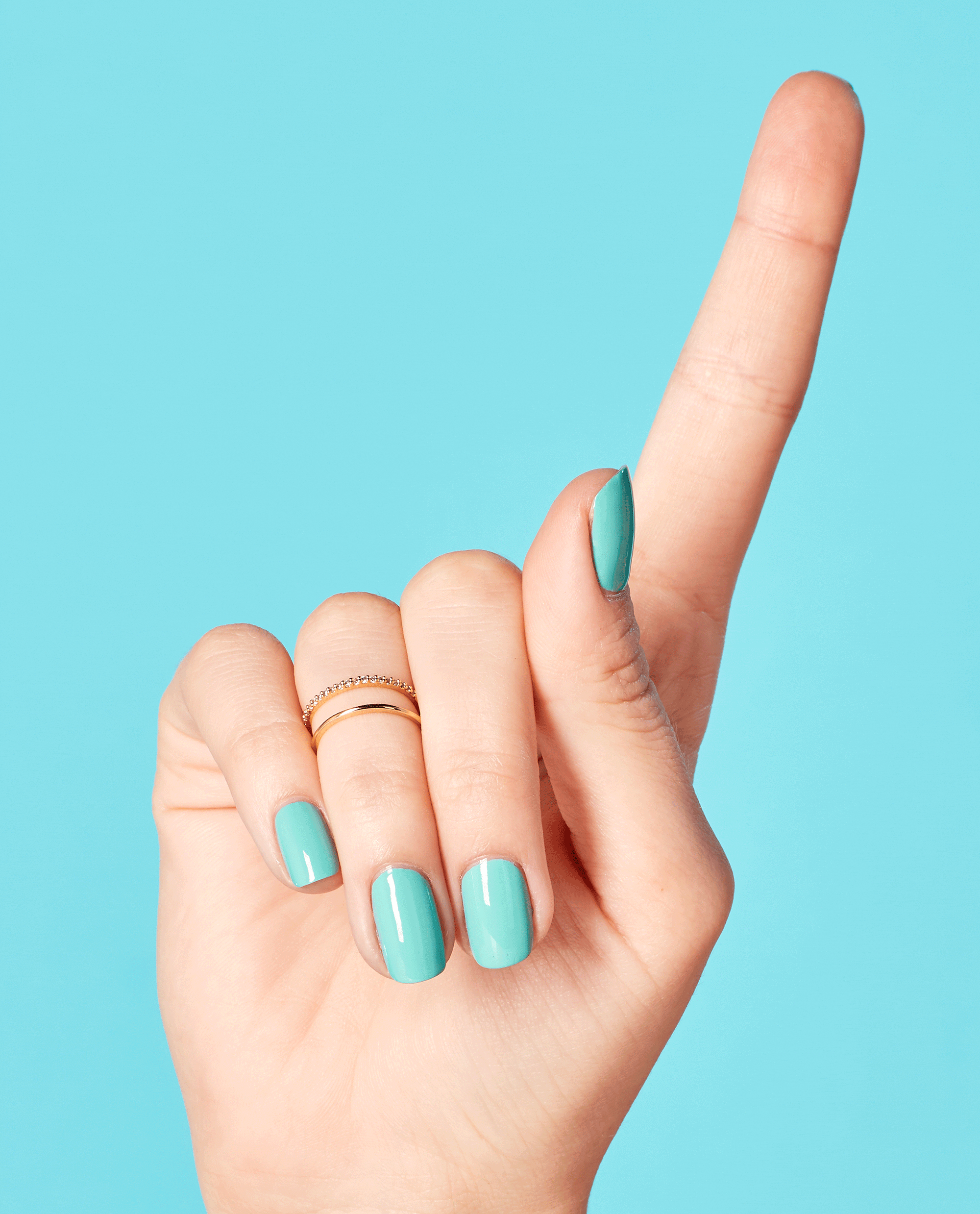 OPI Closer Than You Might Belém Green Nail Polish GIF