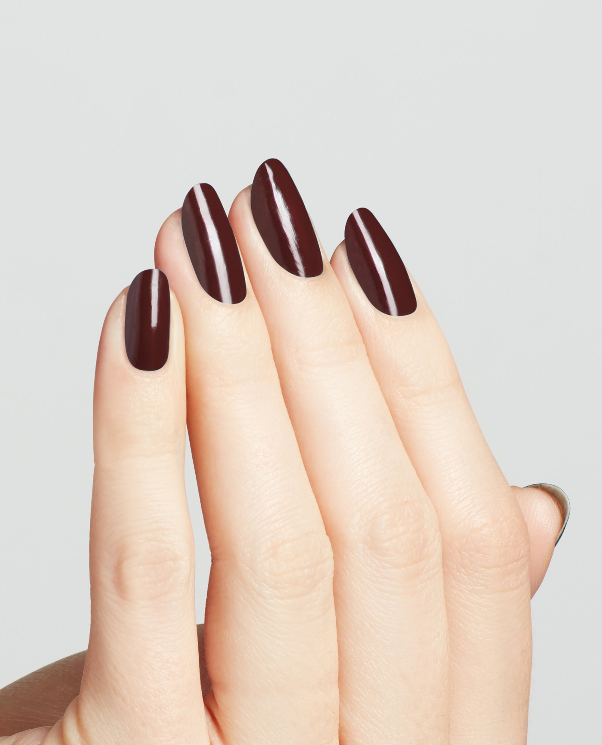 OPI Complimentary Wine Red Dipping Powder Mani