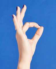 OPI Correctamundo Blue Nail Polish GIF