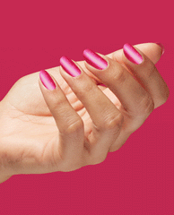 OPI Cyber Cherry on Top Gel Nail Polish gif