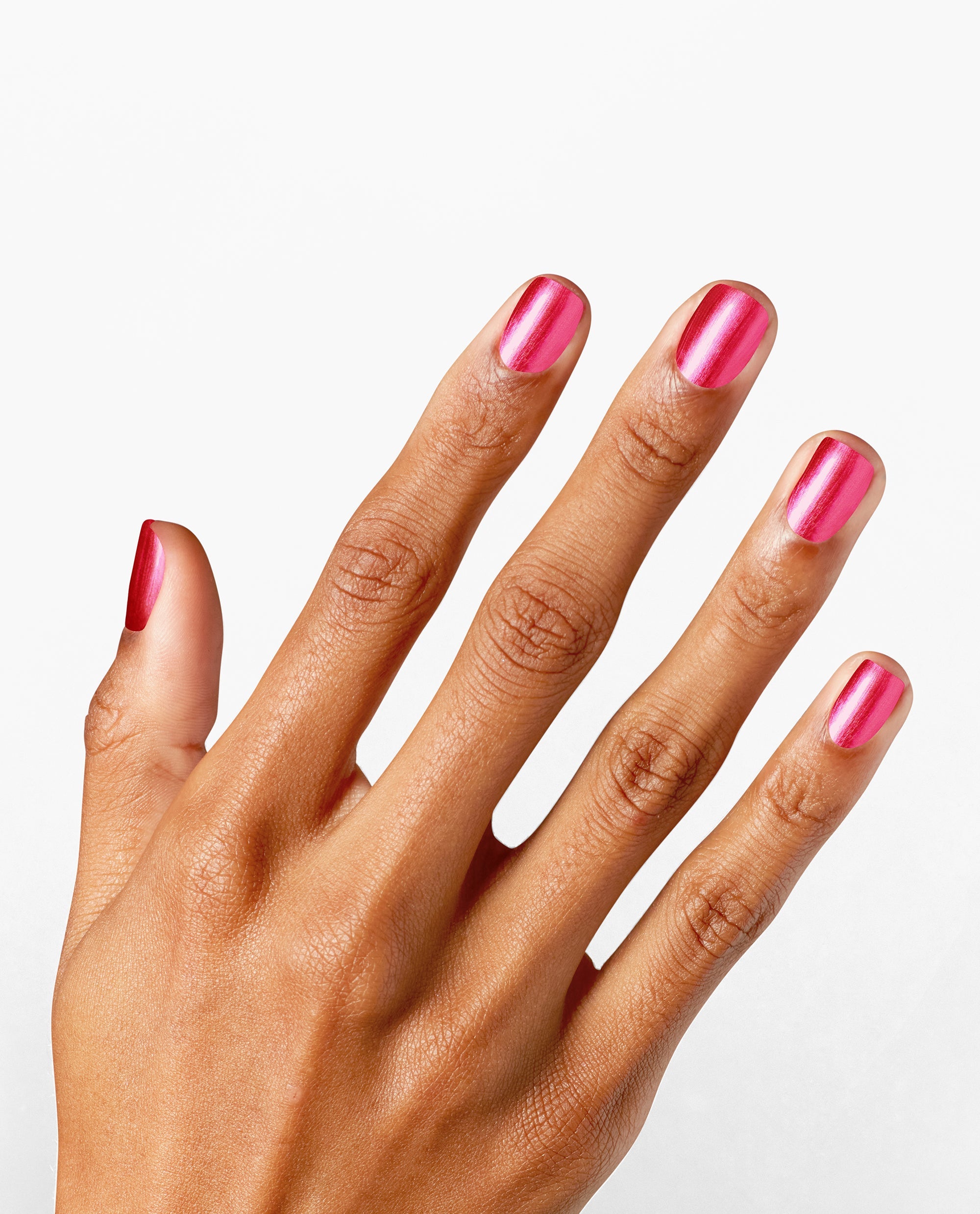 OPI Cyber Cherry on Top Gel Nail Polish Mani