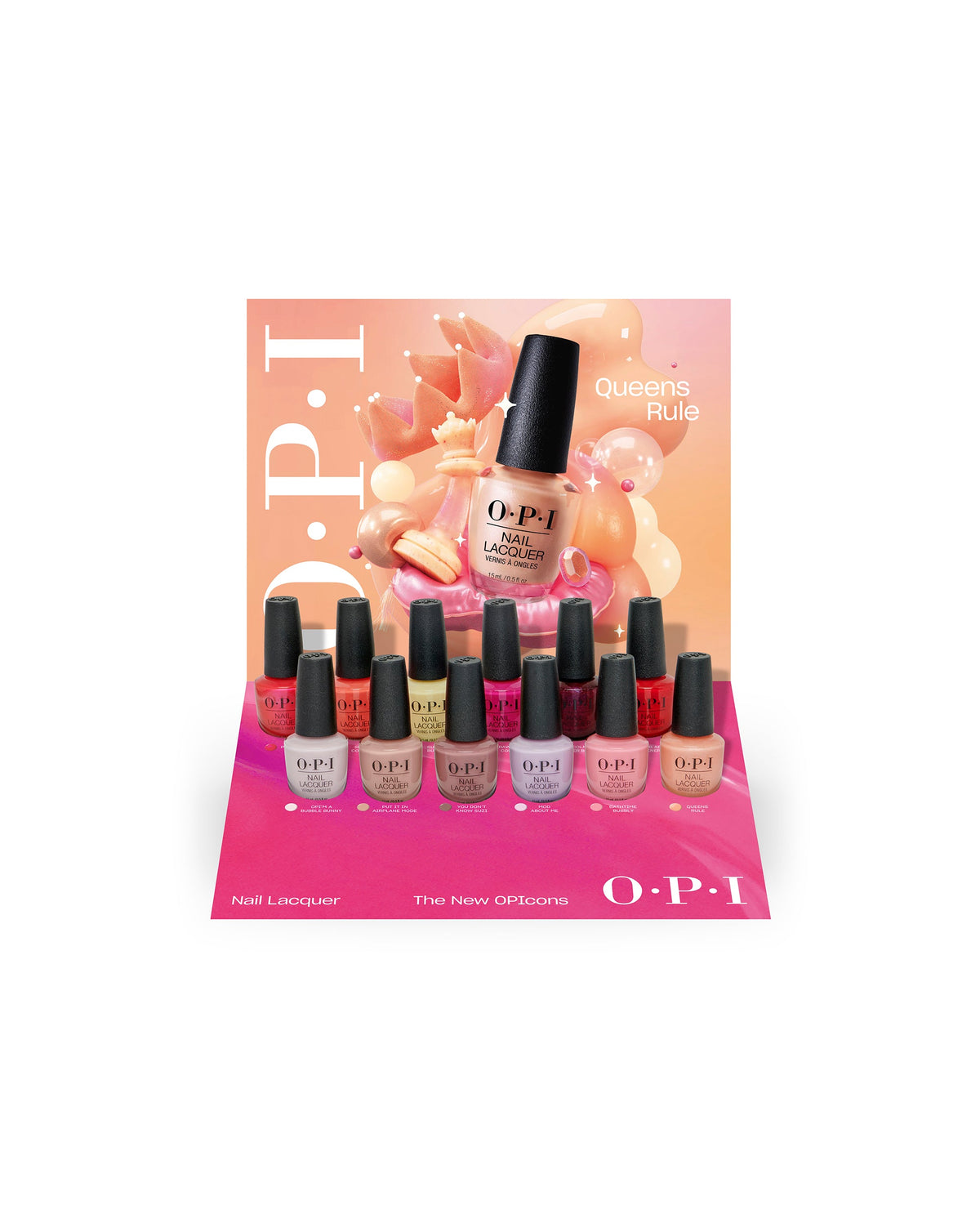 Spring '26 Nail Lacquer 12pc Vac Tray Display