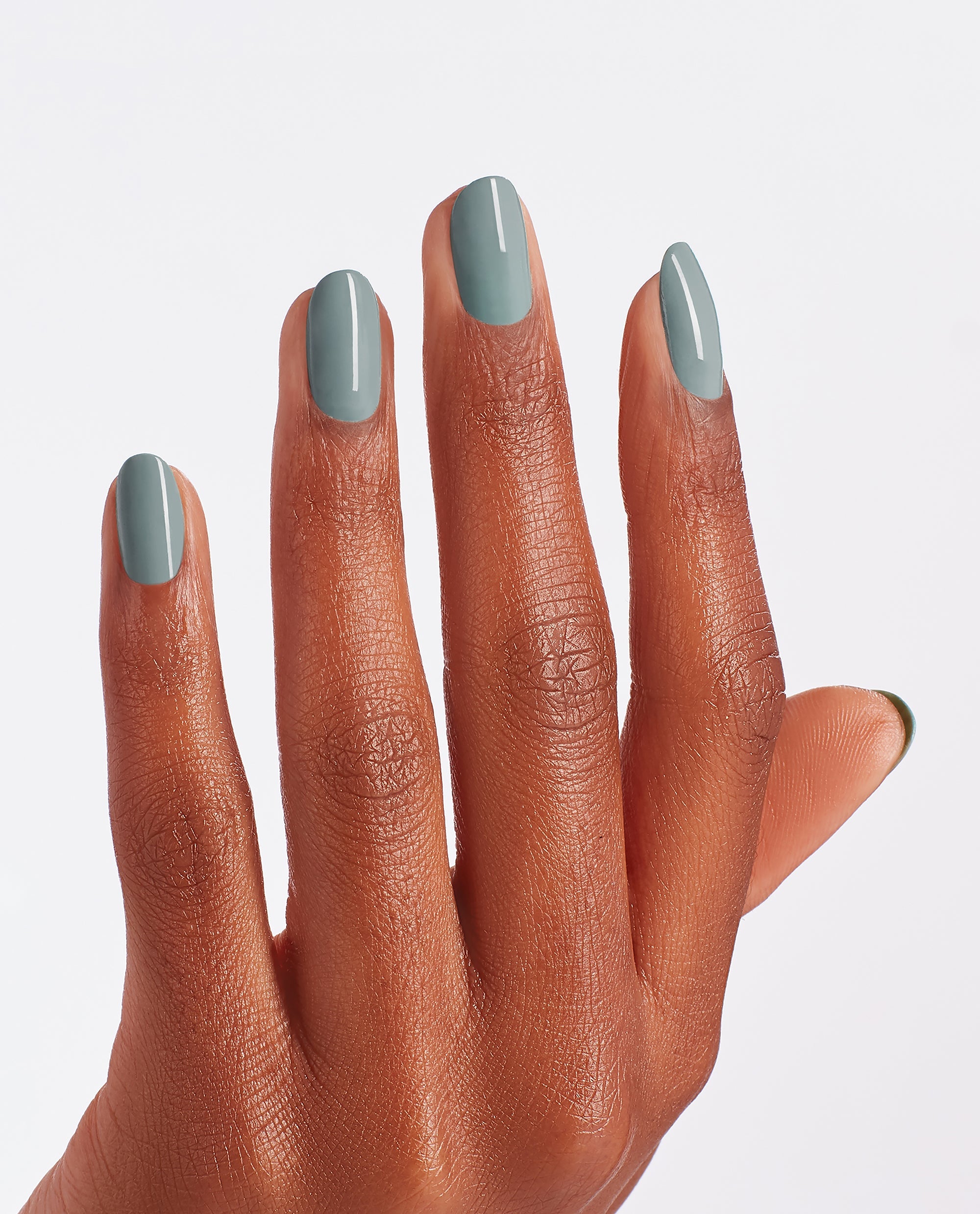 OPI Destined to be a Legend Blue Nail Polish Mani