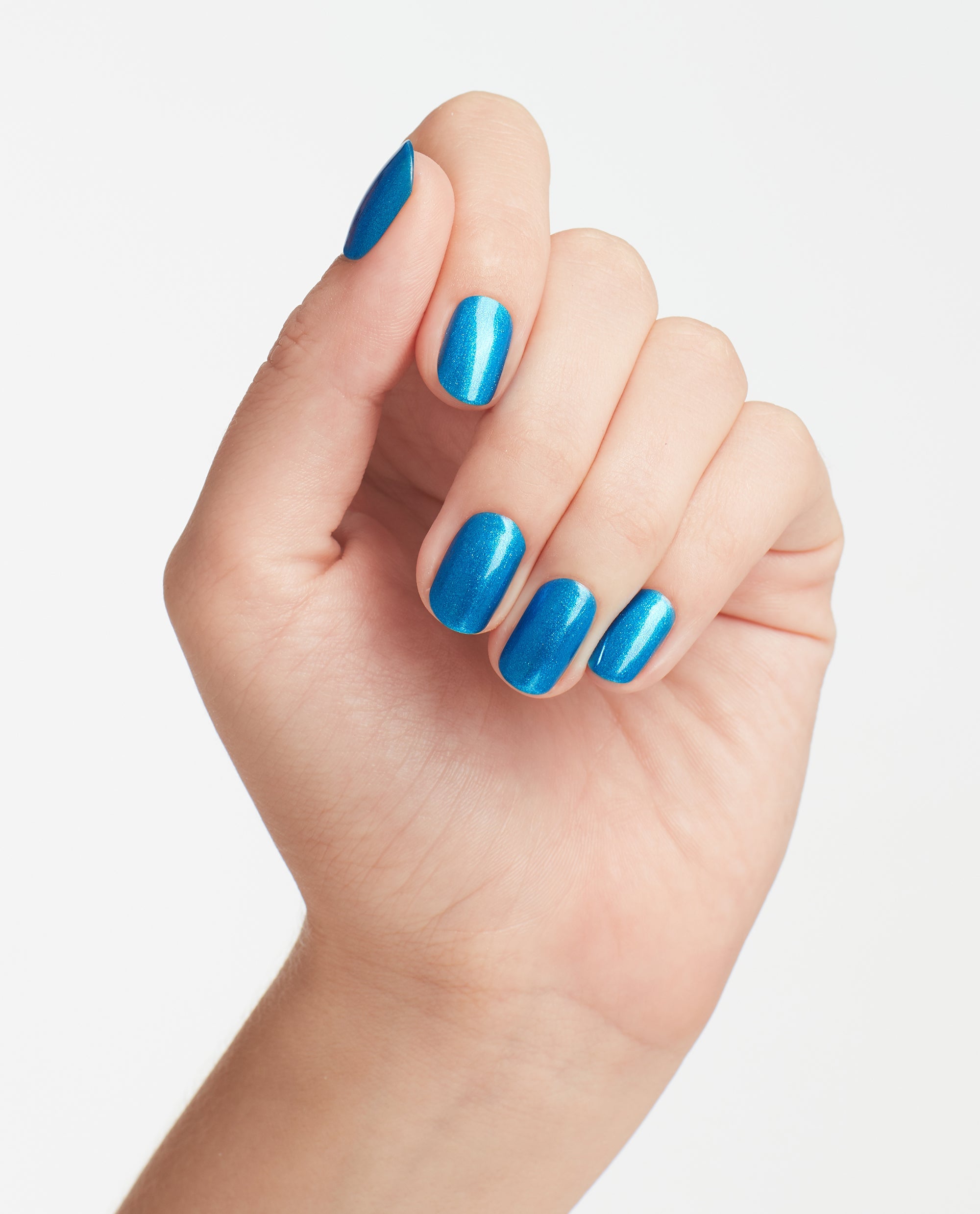 OPI Do You Sea What I Sea? Blue Nail Polish Mani