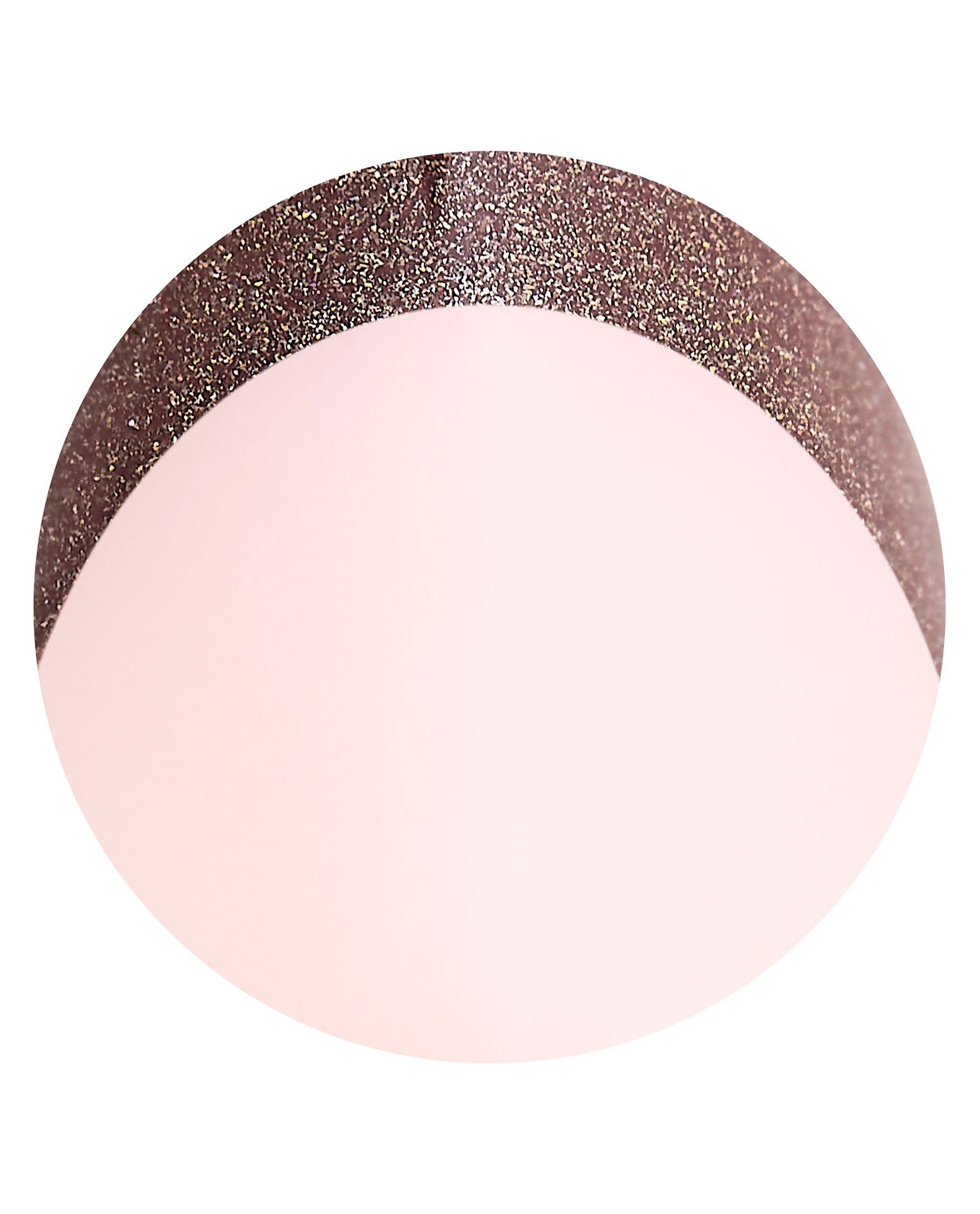 OPI Don’t Forget to Tip xPRESS/ON press-on nail shows a sheer blush pink base with a sparkling bronze-brown French tip, a chic choice for fall nail colors on a white background.