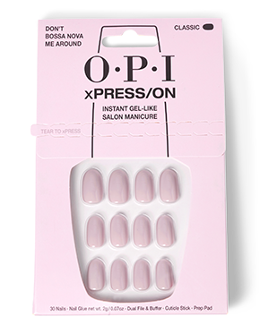 OPI Don't Bossa Nova Me Around - Short Neutral Press-on Nails -pack_shot