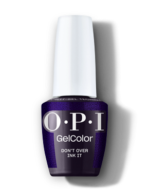 Don’t Over Ink It Navy Shimmer Gel Nail Polish -pack_shot