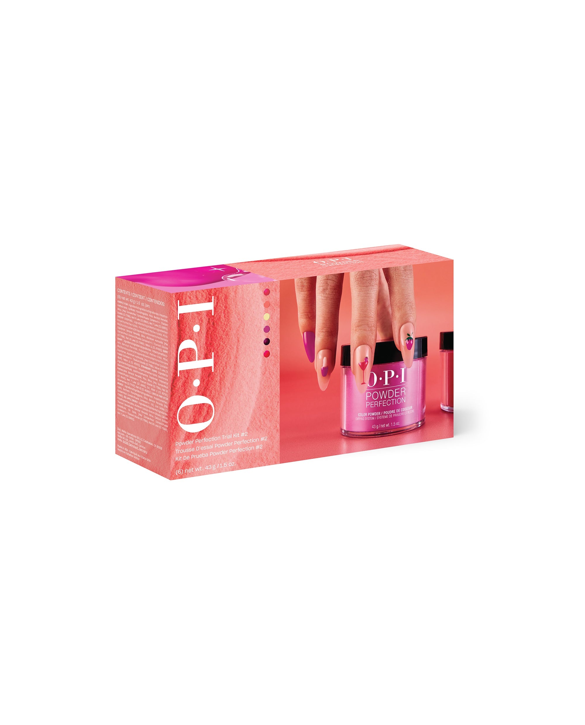 Spring '26 OPI Powder Perfection Trial Pack 2 Angled