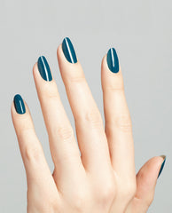 OPI Drama at La Scala Blue Dipping Powder Mani