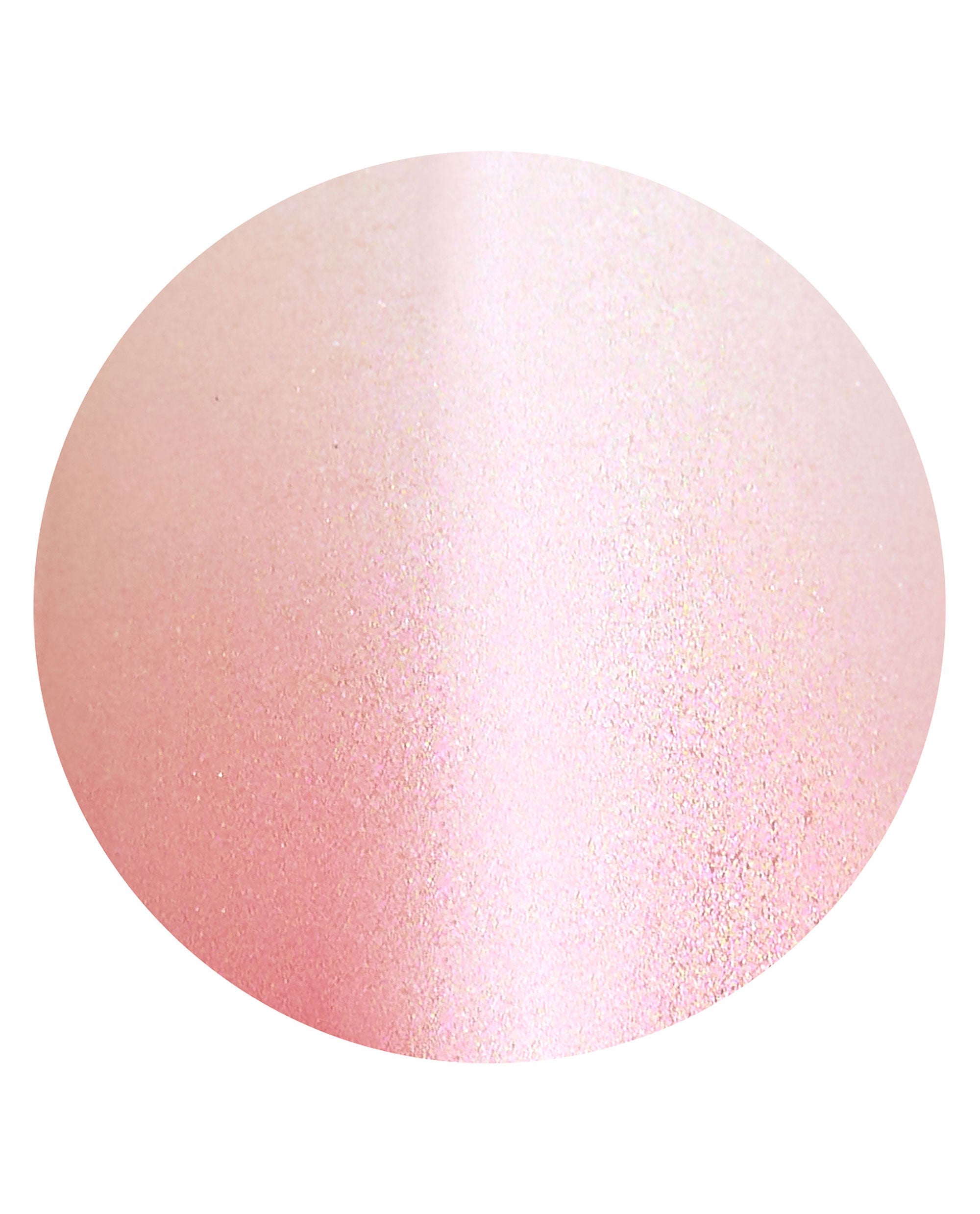 Dreaming of Better Glaze On Point nail color swatch showing a sheer blush pink glaze with fine pearlescent shimmer, styled for OPI fall nail colors on a clean white background.