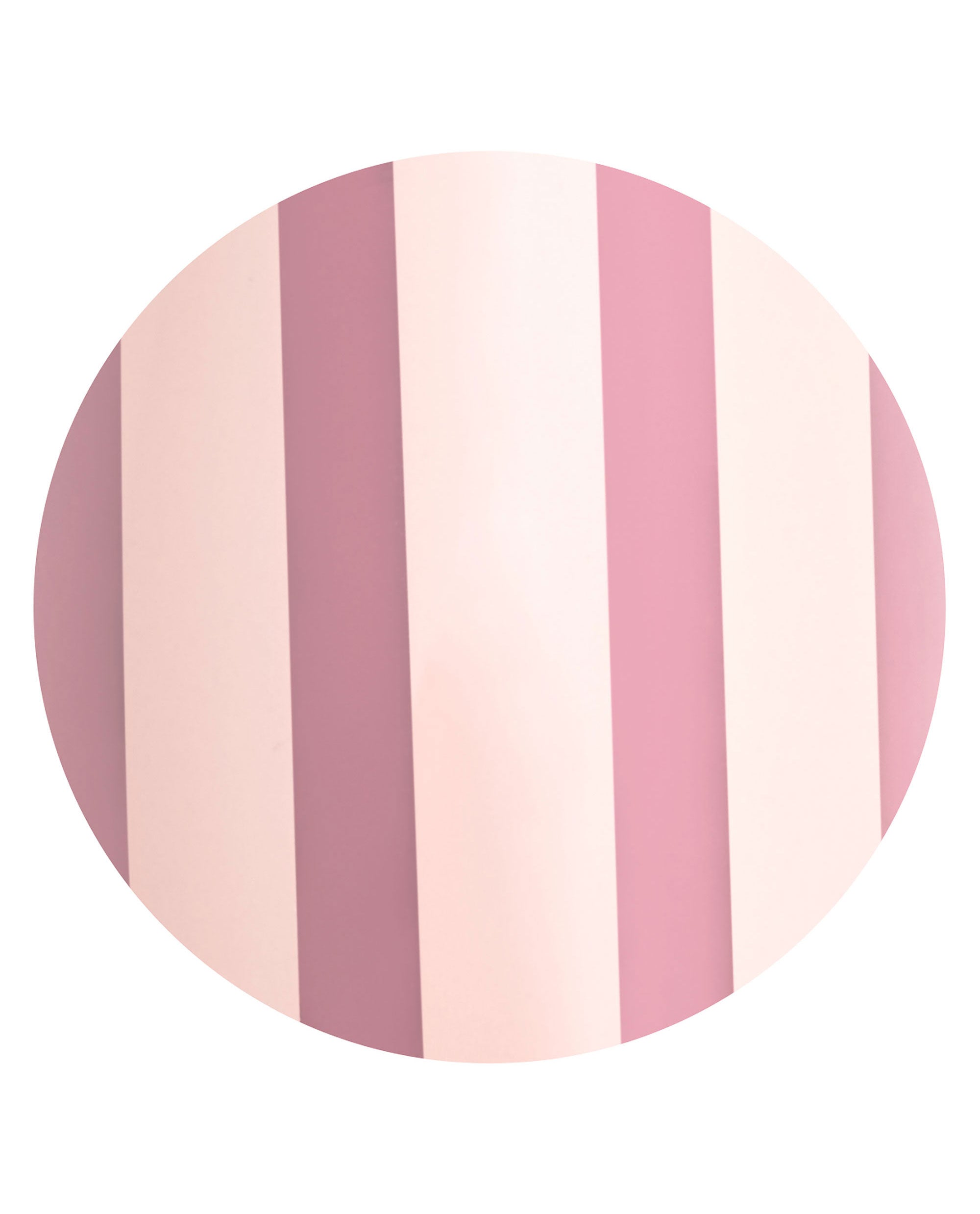 Drop a Pinstripe Sticking Point nail art shows vertical mauve, blush pink, and cream pinstripes in a circular swatch, a soft OPI fall nail colors design.