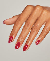 OPI Emmy, have you seen Oscar? Red Gel Nail Polish Mani