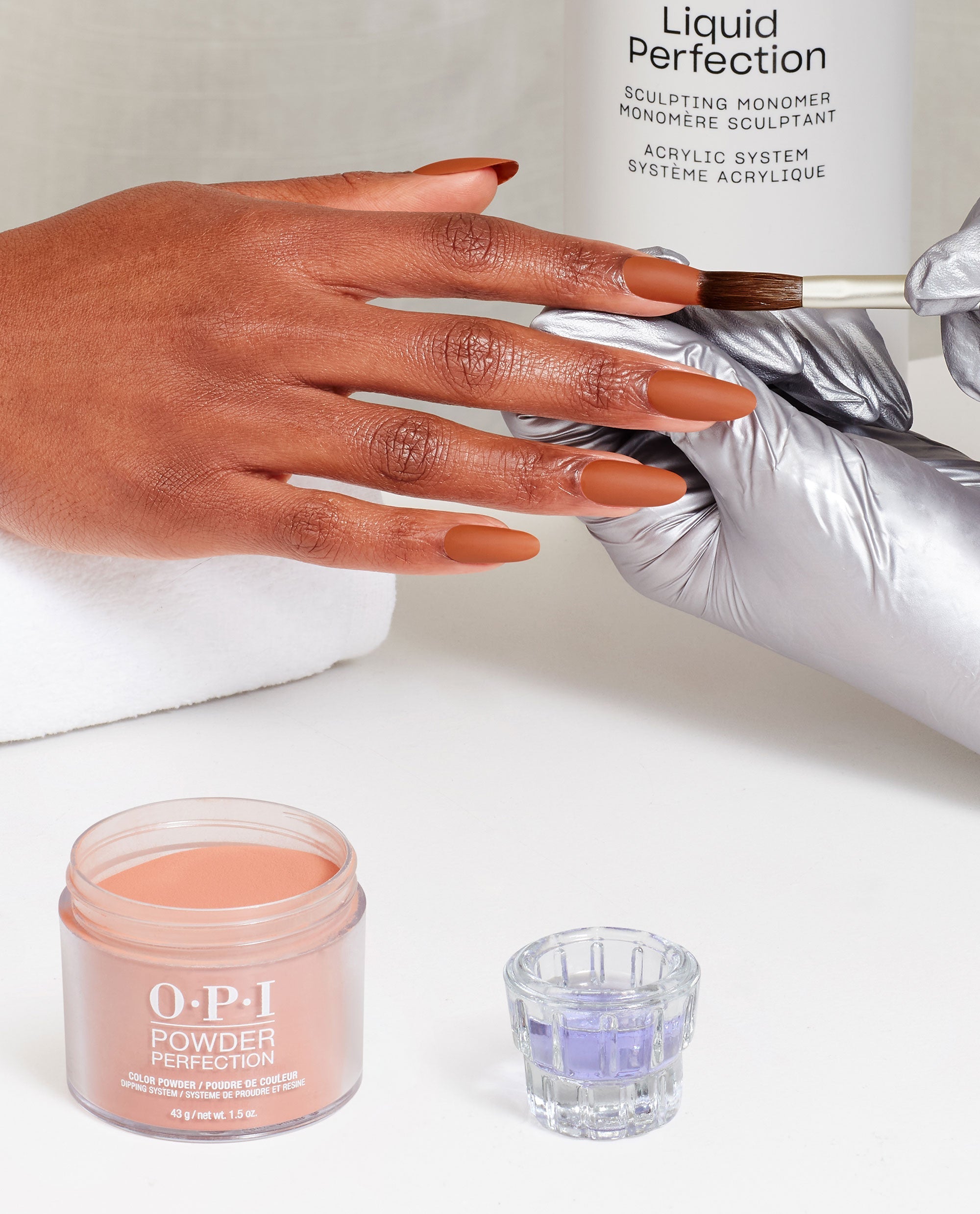 Endless Sun-ner Brown Dipping Powder Application