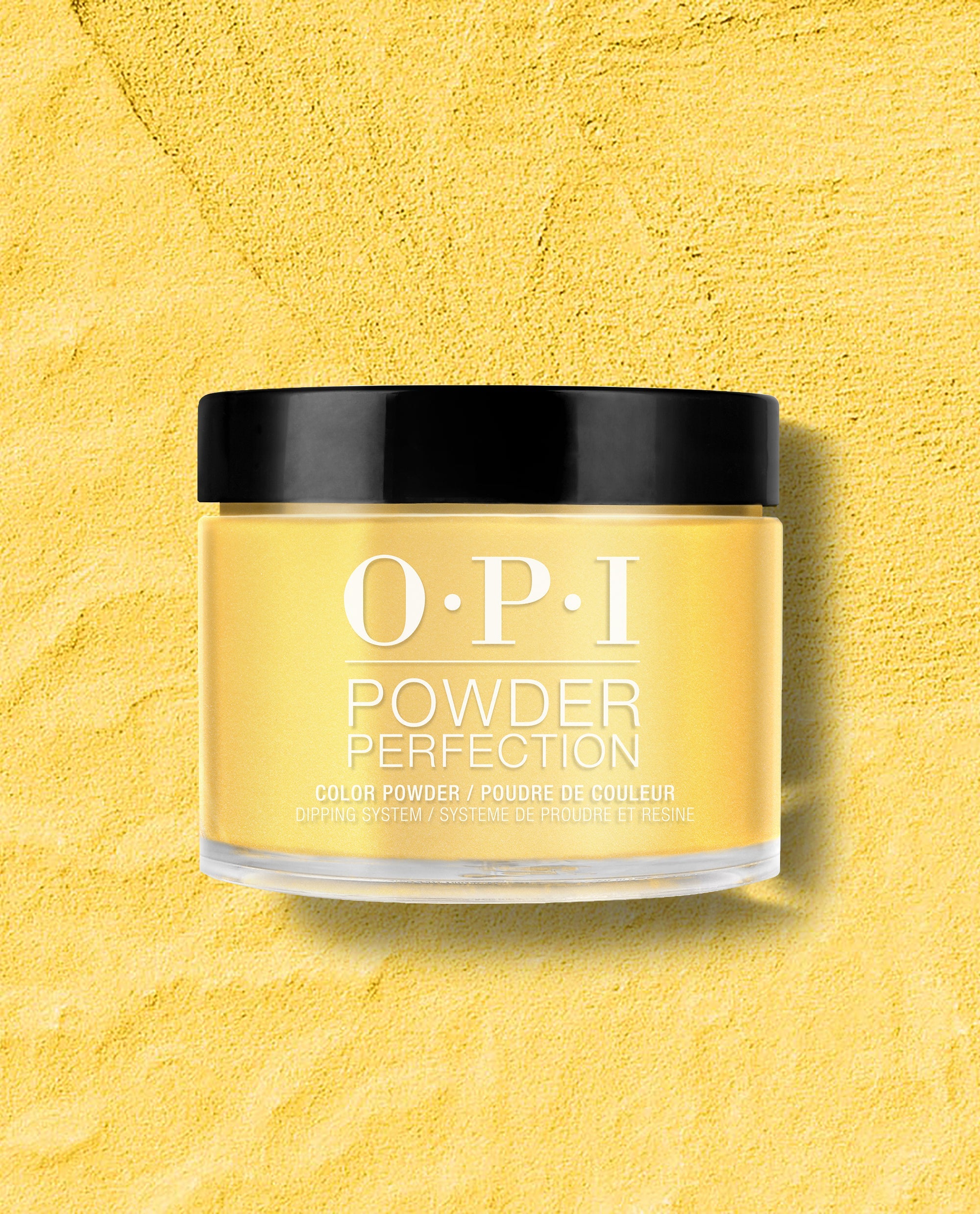 OPI Exotic Birds Do Not Tweet Yellow Dipping Powder