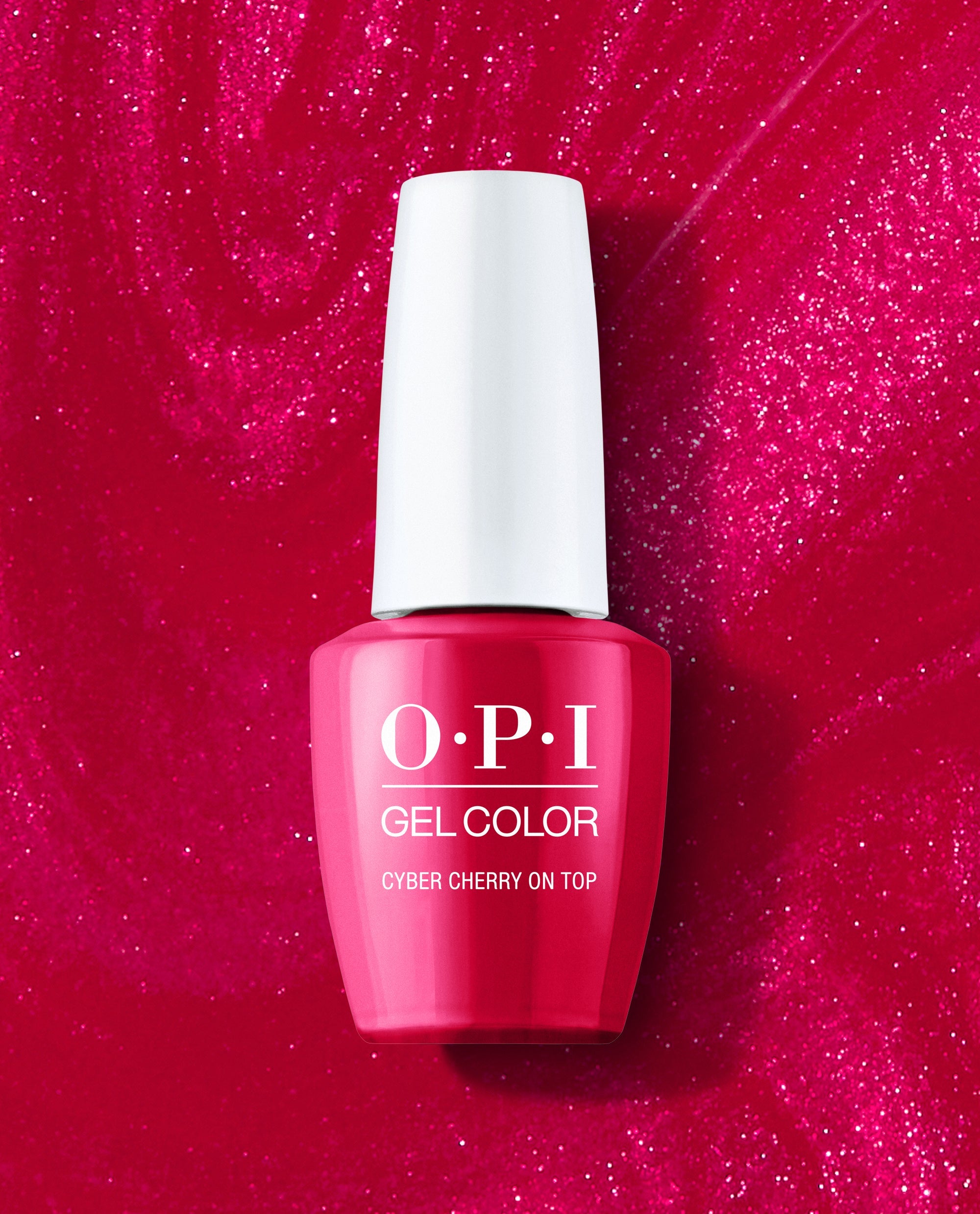 OPI Cyber Cherry on Top Gel Nail Polish