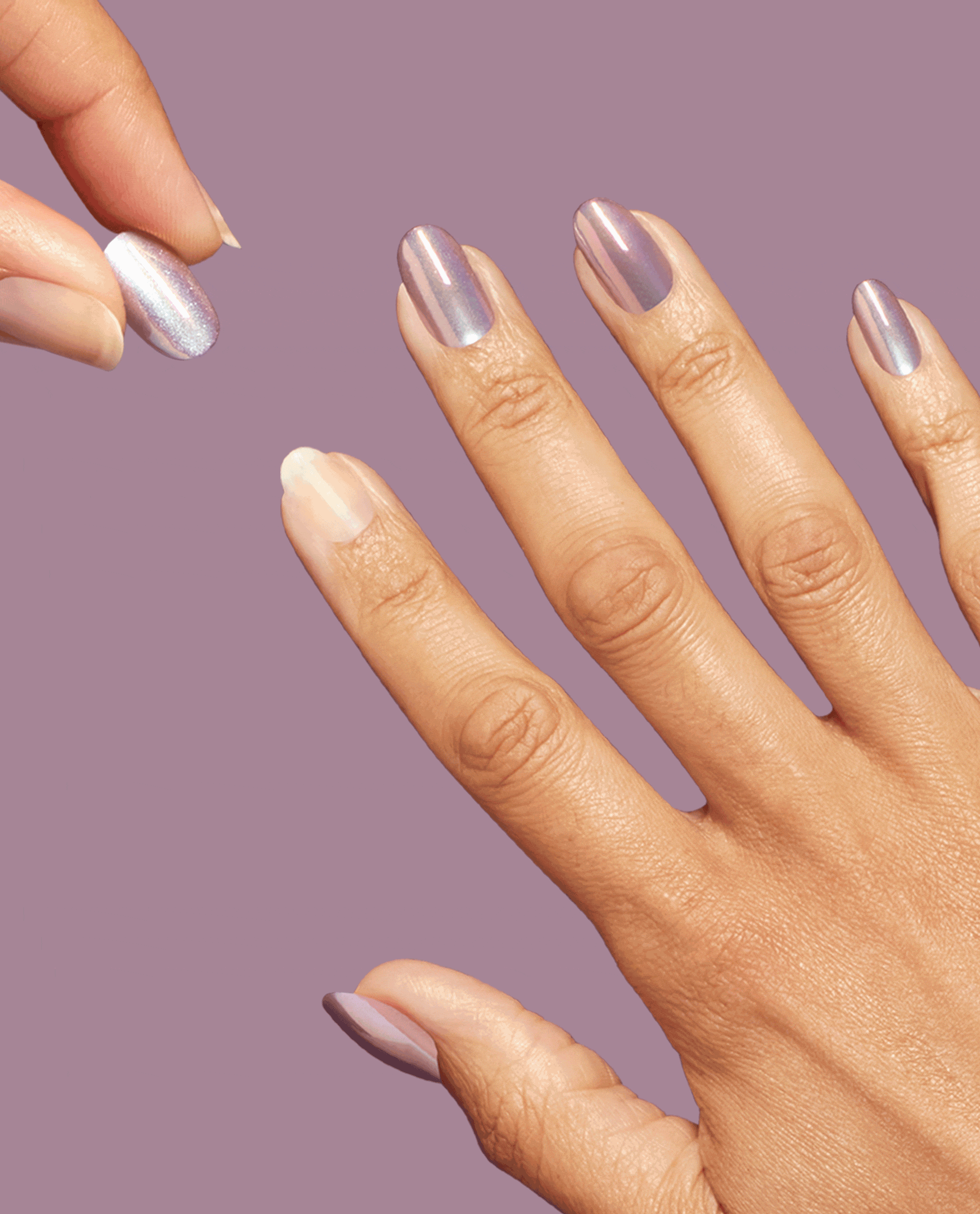 OPI Space Jamz Press on nails Gif