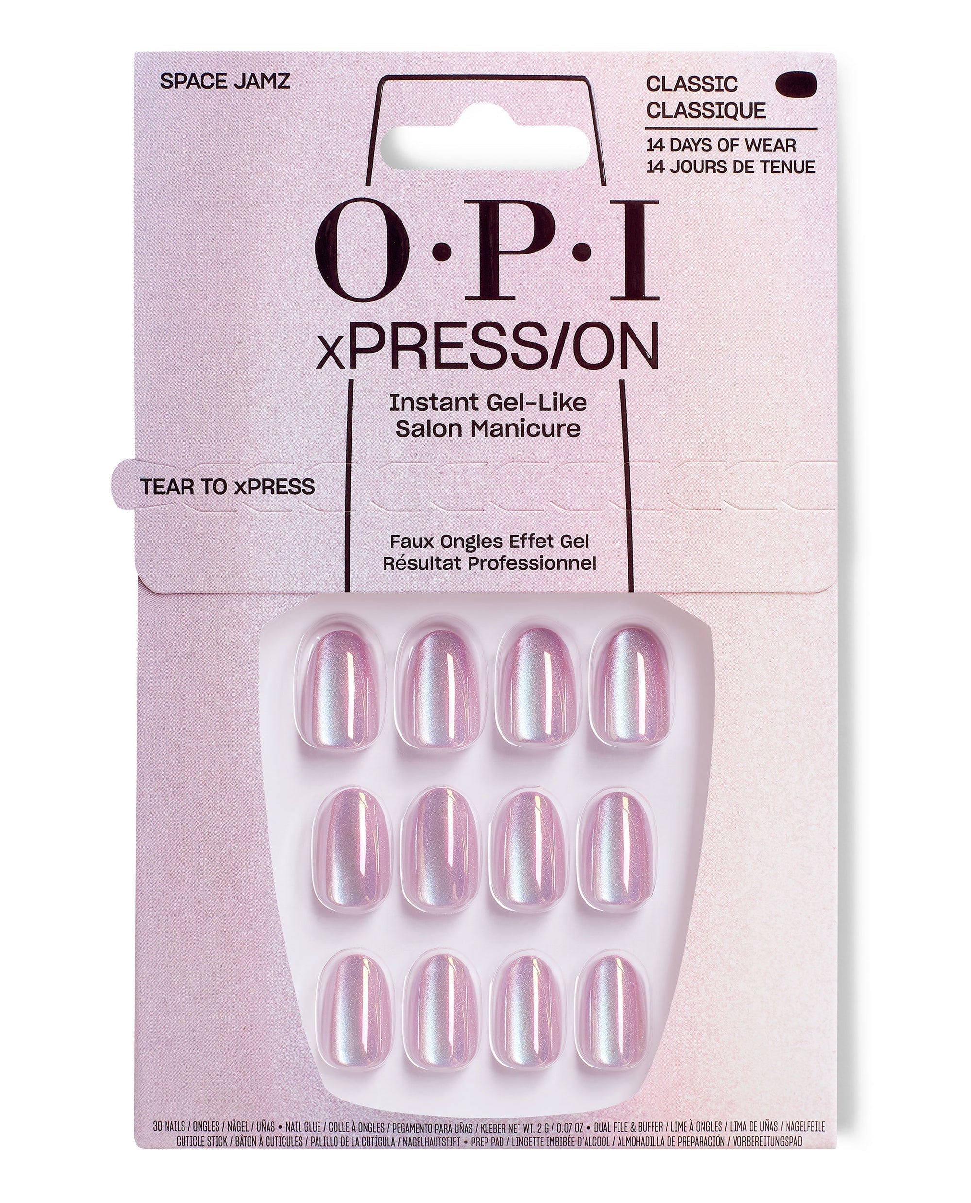 OPI Space Jamz Press on nails