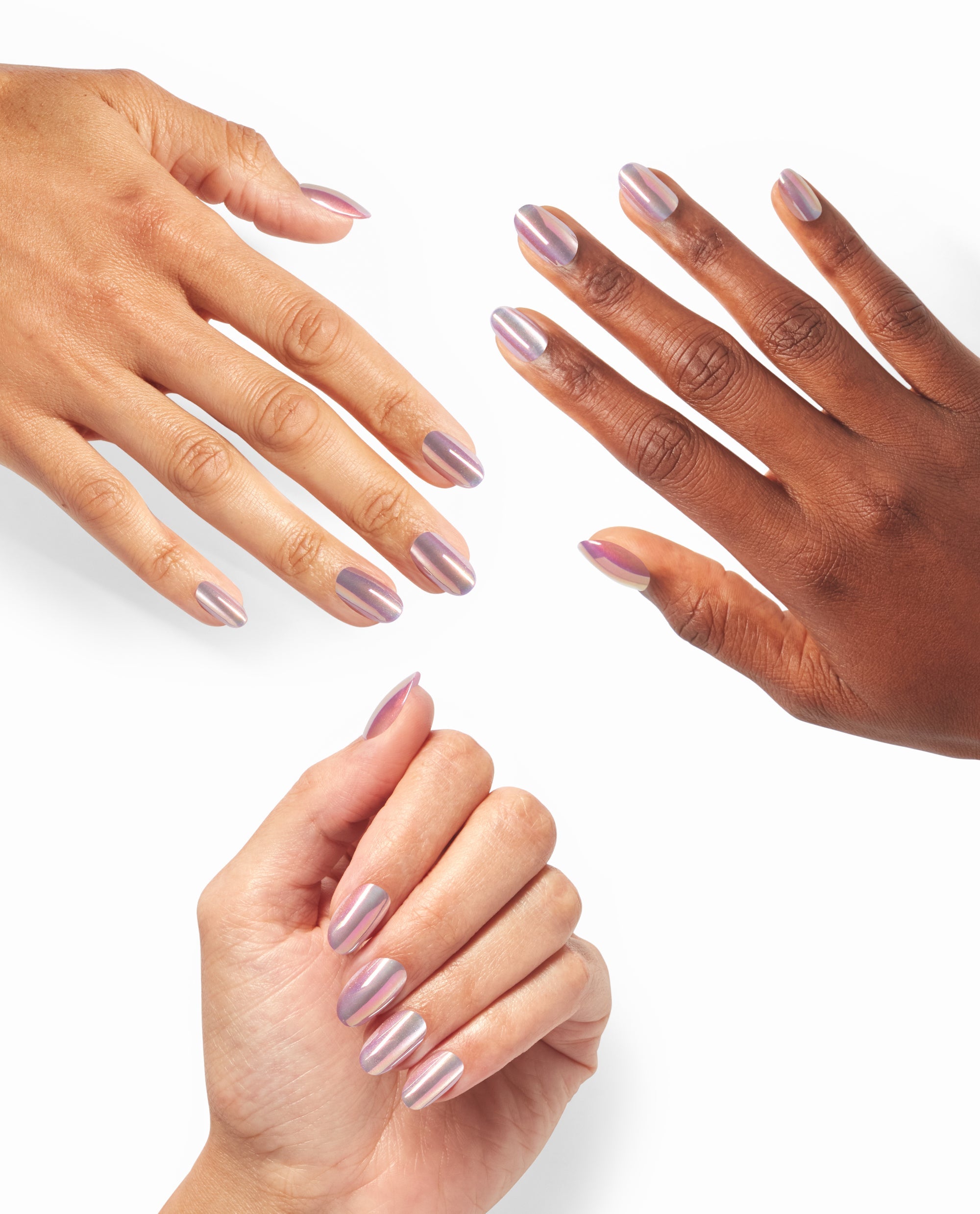 OPI Space Jamz Press on nails Multi Mani