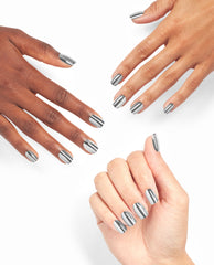 OPI Totally Metallic! Press on nails Multi Mani