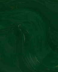 OPI Fir Surely Fast RapiDry nail lacquer swatch shows glossy deep fir green polish spread in smooth brush strokes across a close-up surface.