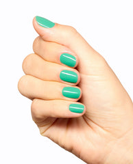 Follow the Ice Green Truck Teal Long Lasting Nail Polish Mani