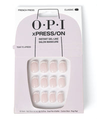OPI French Press Nude Press-on Nails