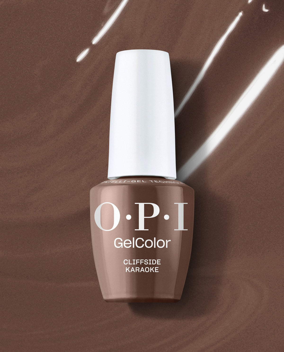 OPI Cliffside Karaoke Brown Gel Nail Polish