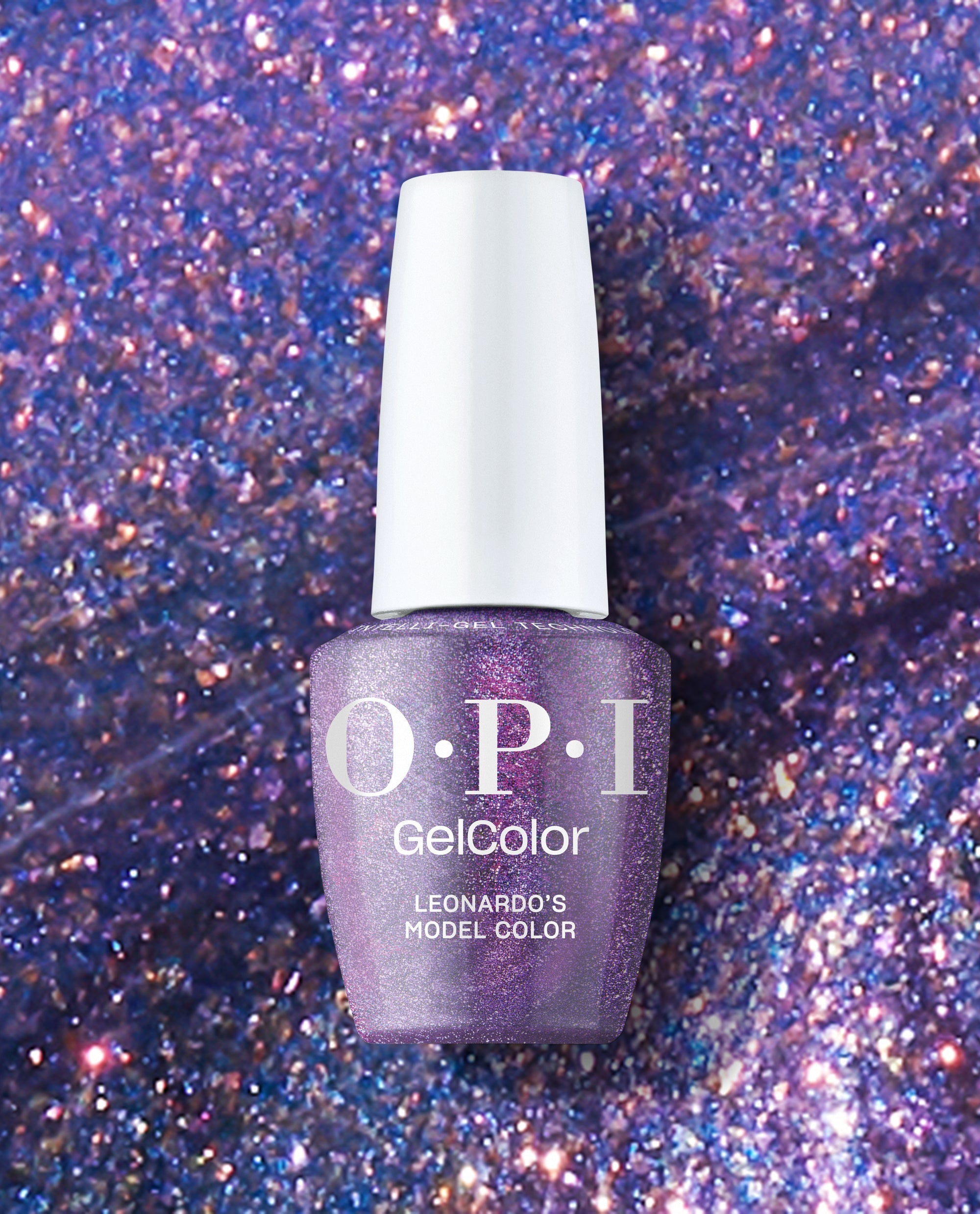 OPI Leonardo's Model Color Purple Gel Nail Polish